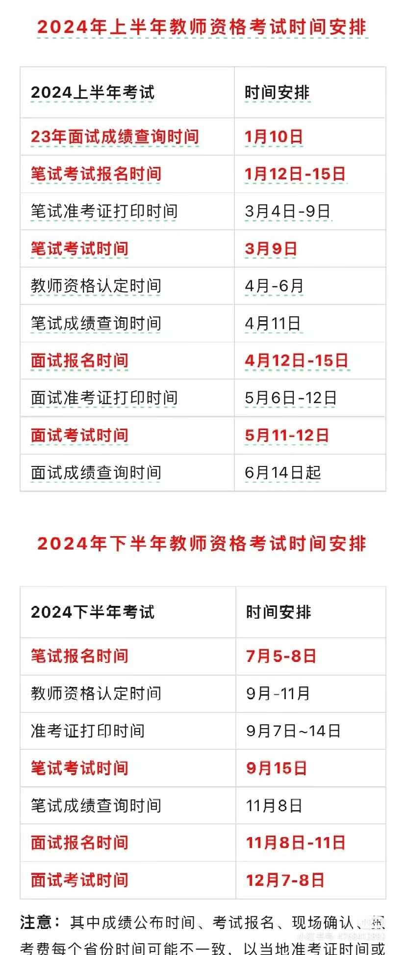 【分享】2024年教资考试相关笔记、历年真题集合，你可以准备了