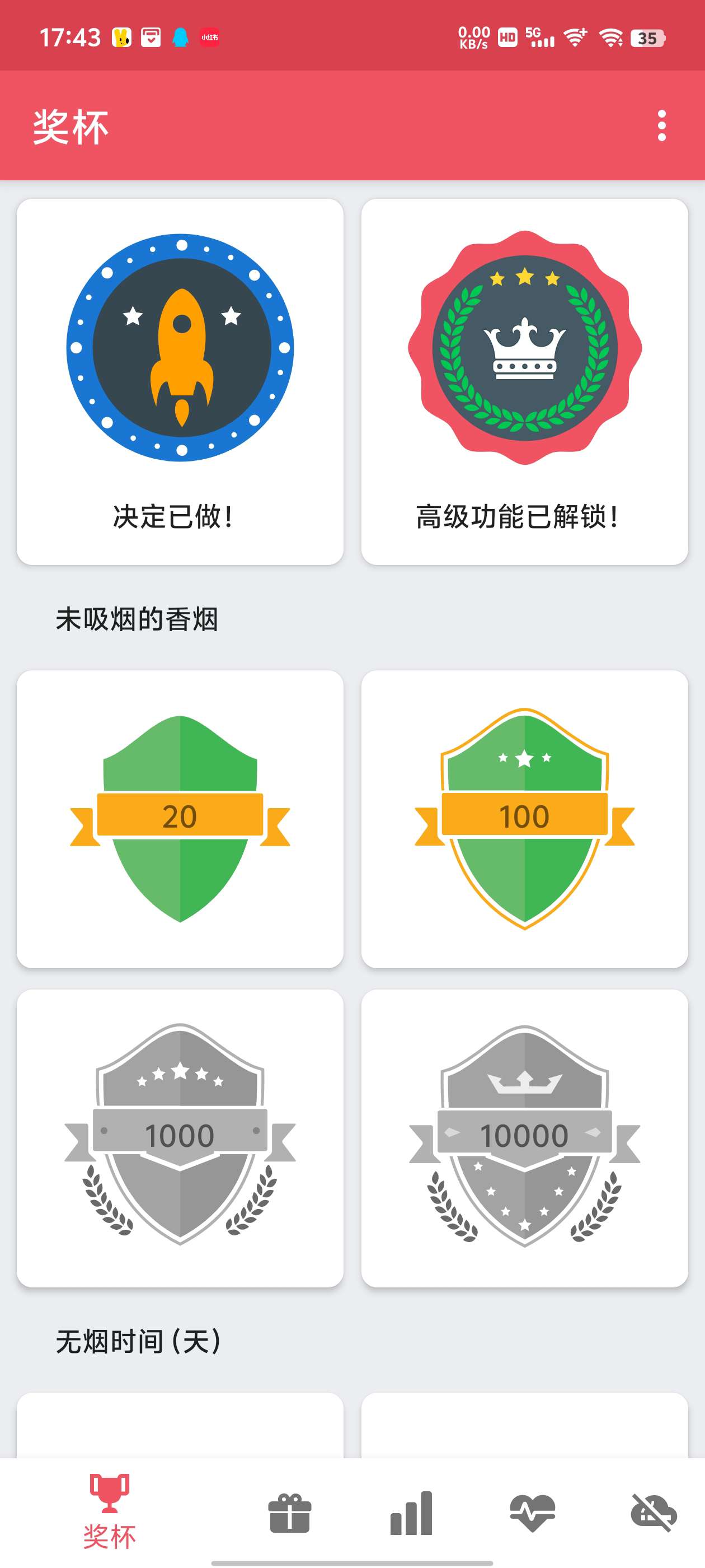 【分享】戒烟追踪器🔥帮助您跟踪戒烟进度🔥高级版