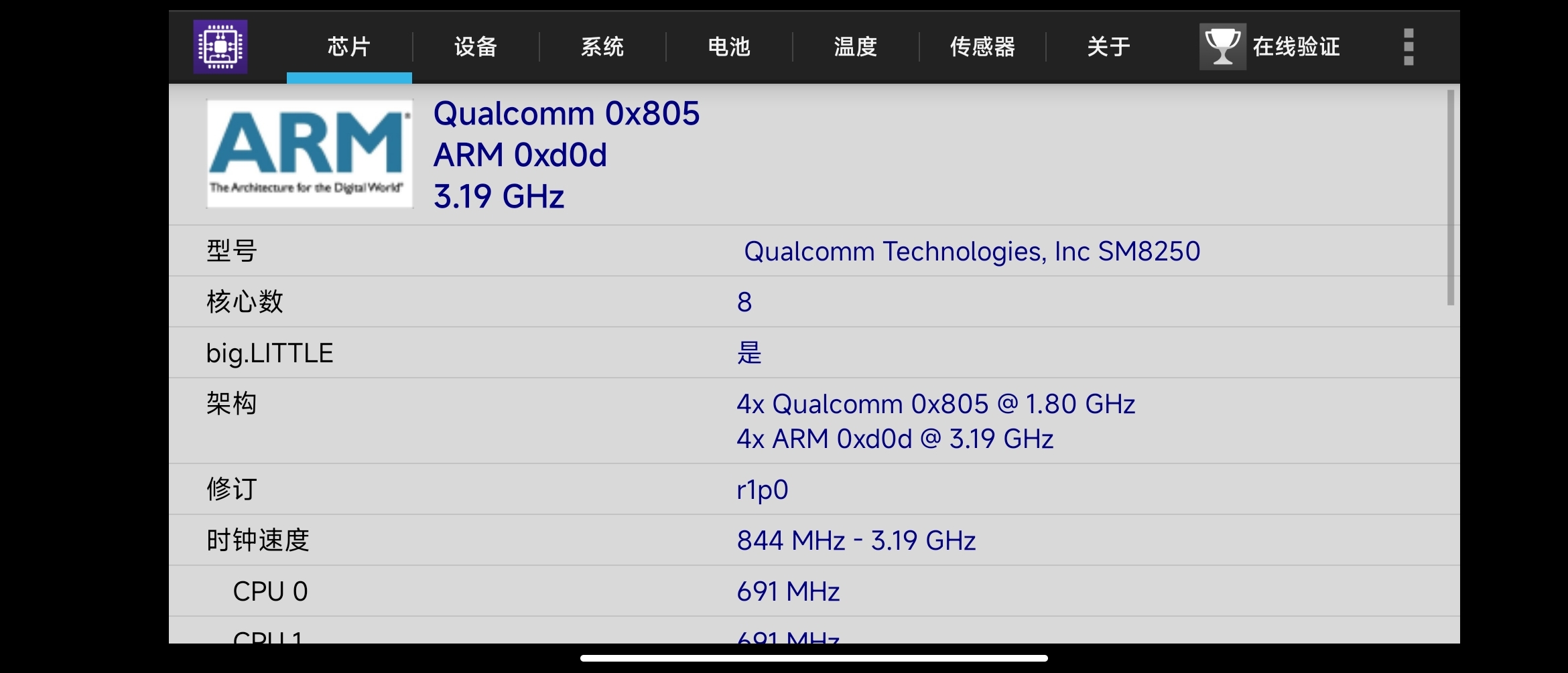 【分享】CPU-Z 1.19 汉化精简🔥硬件信息检测，支持TV