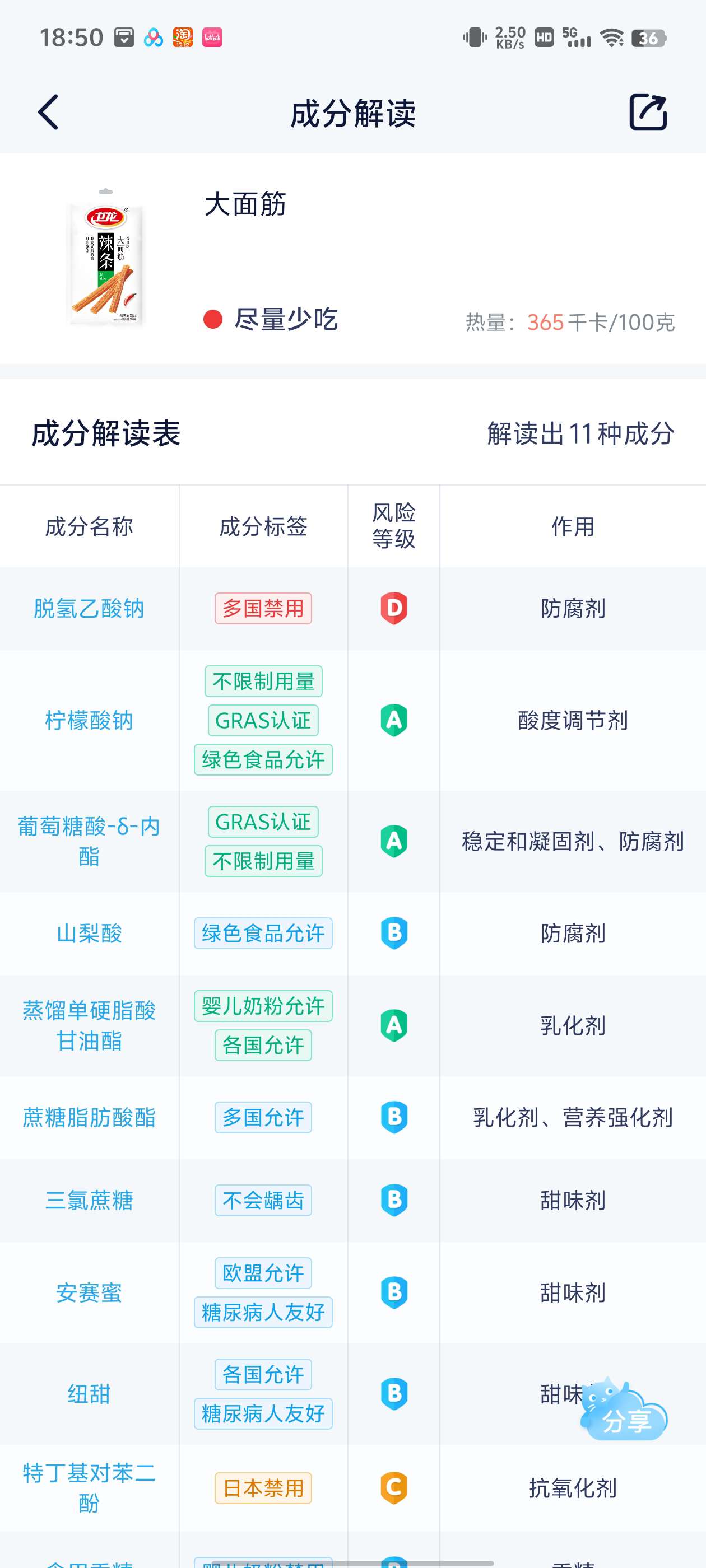 【分享】成分喵🔥V1.5.2.1🔥纯净无广告